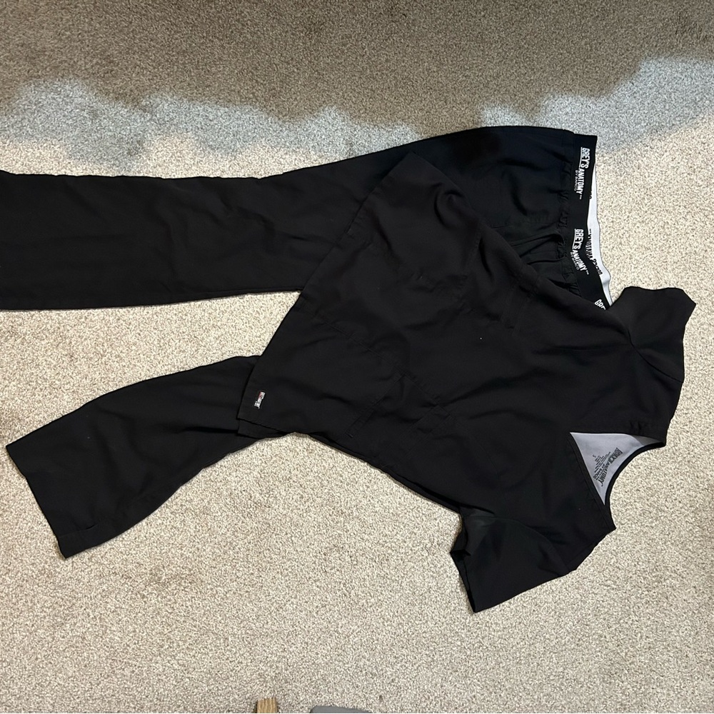 Greys anatomy scrubs black - pants and top